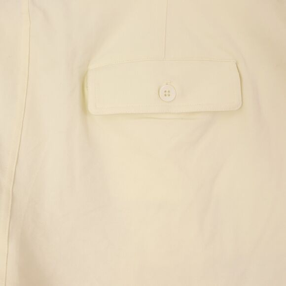 JEFF Nordstrom Men's Athletic Shorts XL Knit Stretch Hidden Drawstring Ivory B17 - Picture 3 of 5